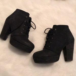 Steven Madden platform booties
